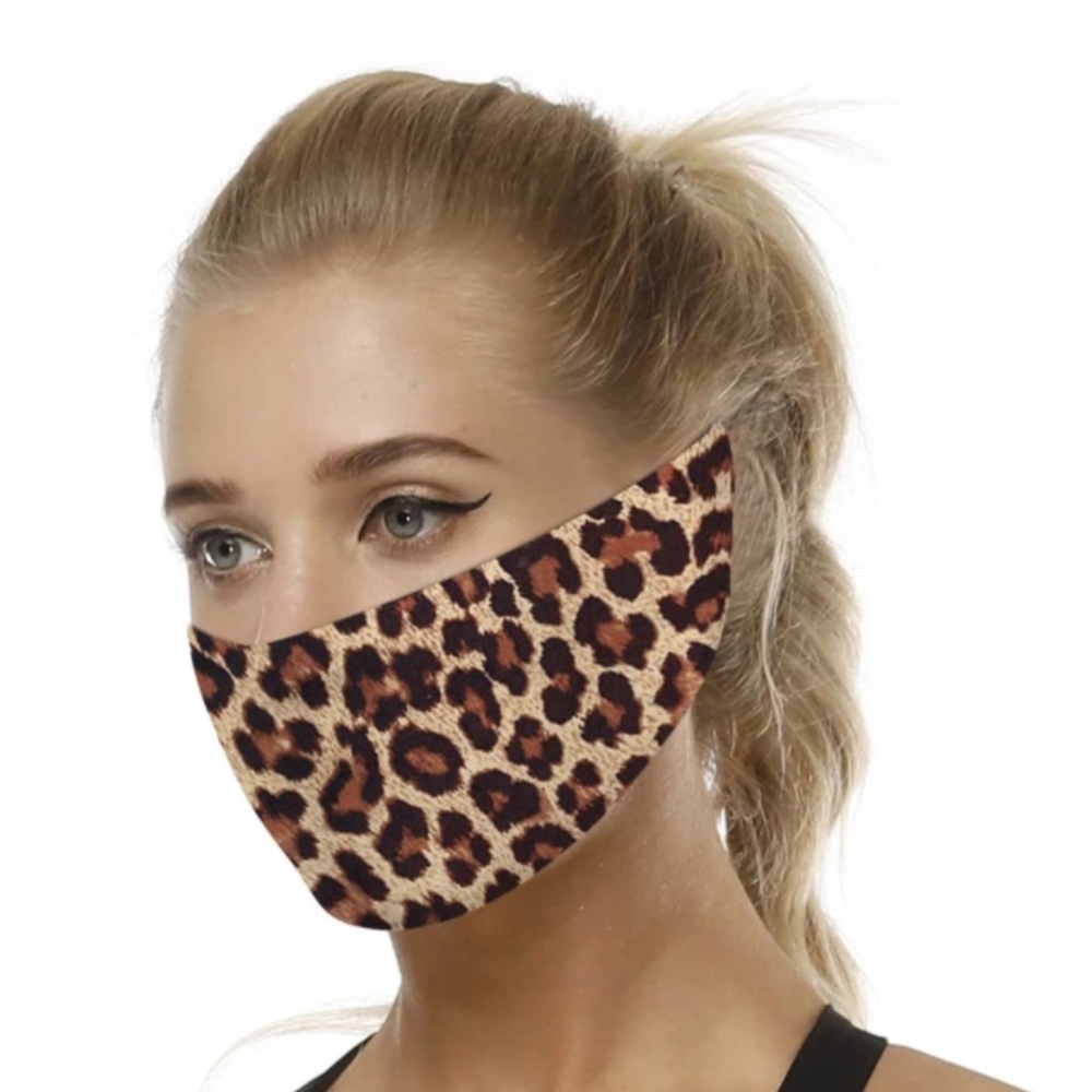 Leopard Headband Mask